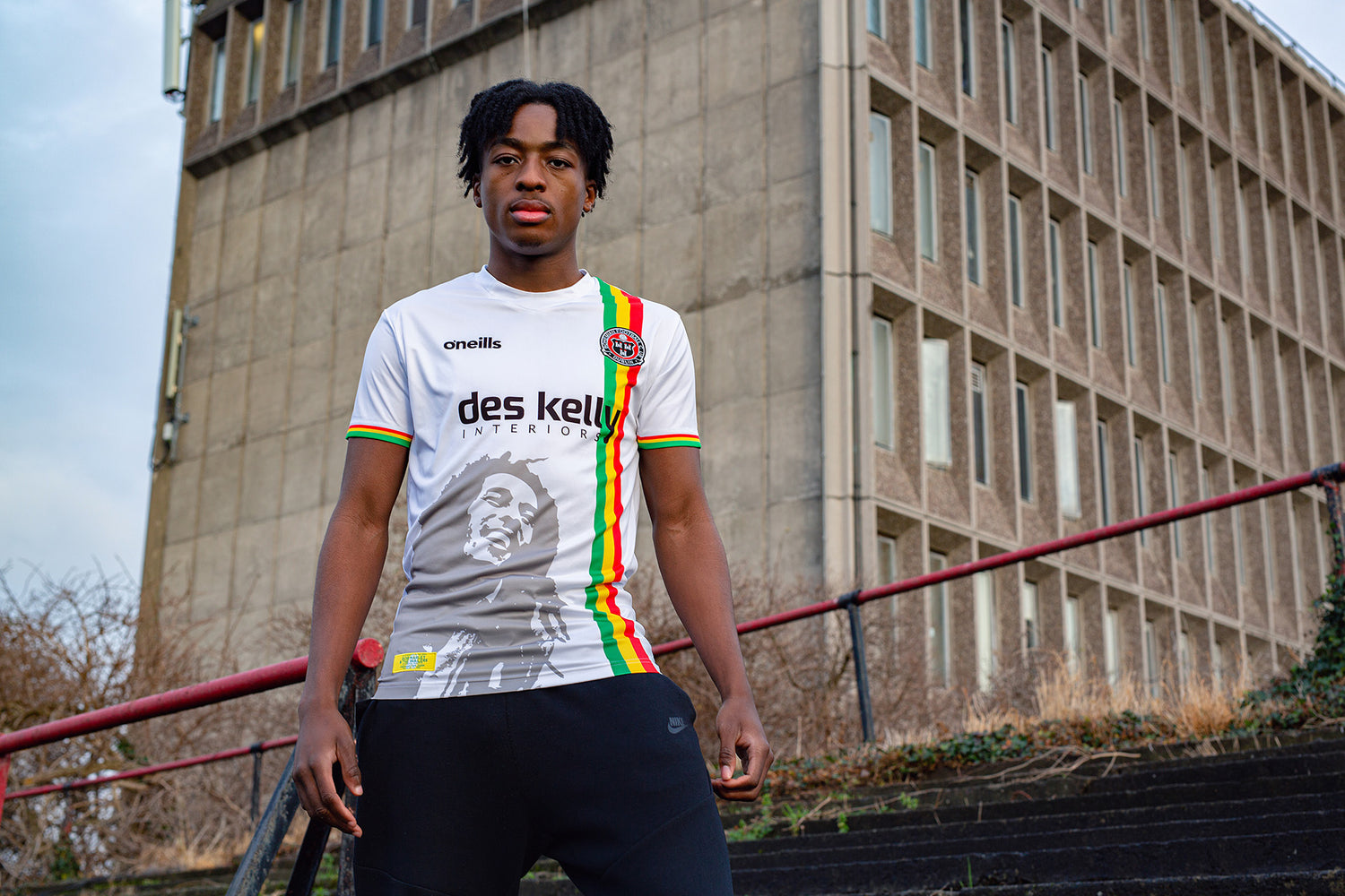Bohemian F.C. Bob Marley Away Jersey Bohemian FC Bohemian F.C. Bob Marley Away Jersey Bohemian FC